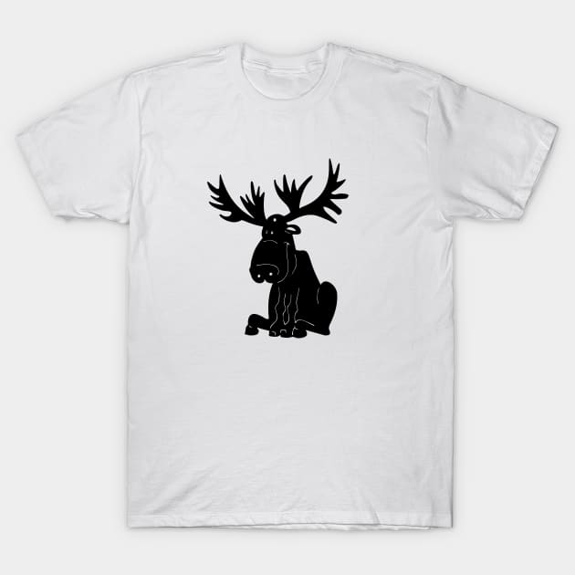 Moose T-Shirt by scdesigns